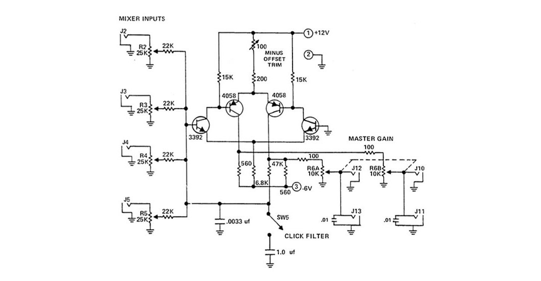 Moog CP3 schematic