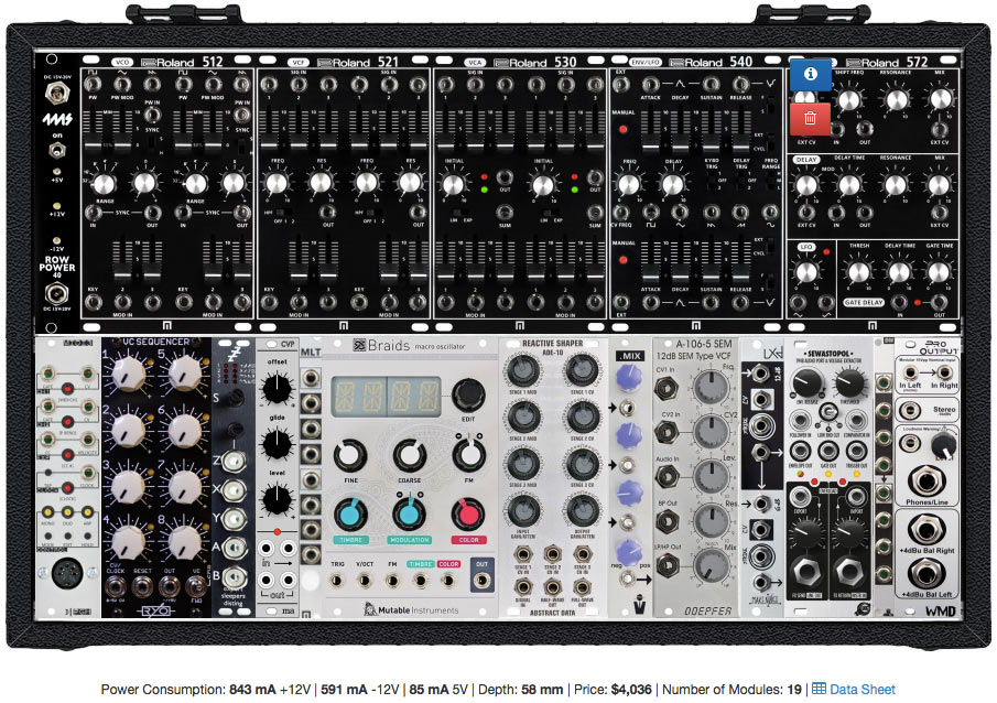 Modular synth deals rack