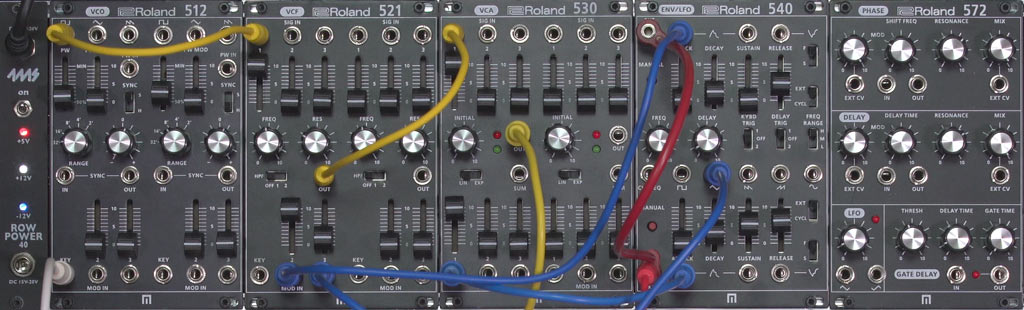 Patching a Typical Subtractive Synthesis Voice