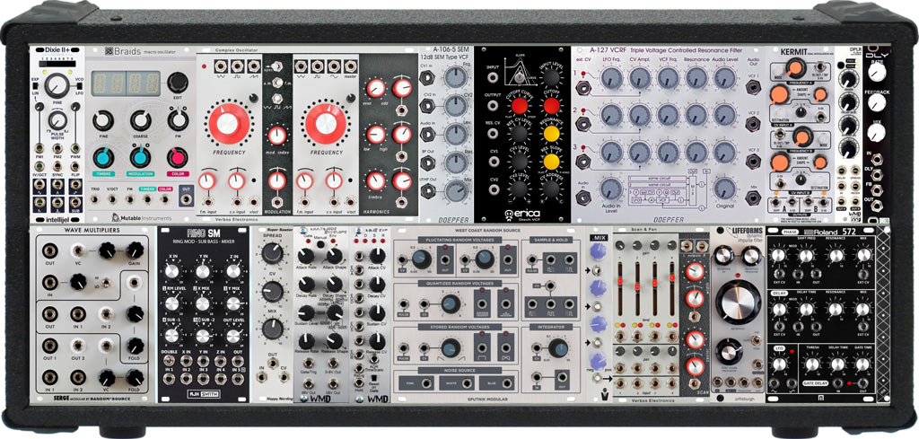 modules to be explored in the Eurorack Expansion course