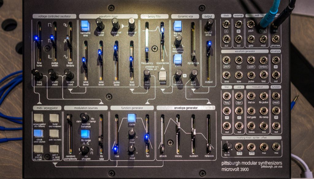 Pittsburgh Modular Microvolt 3900 at NAMM 2018