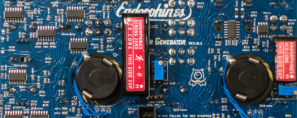 Endorphin.es Furthrrrr Generator main circuitboard